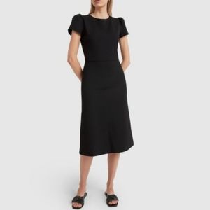 G. Label Goop Black Ficchi Cutout Back Dress sz 2